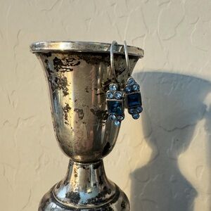 Delicate vintage earrings.